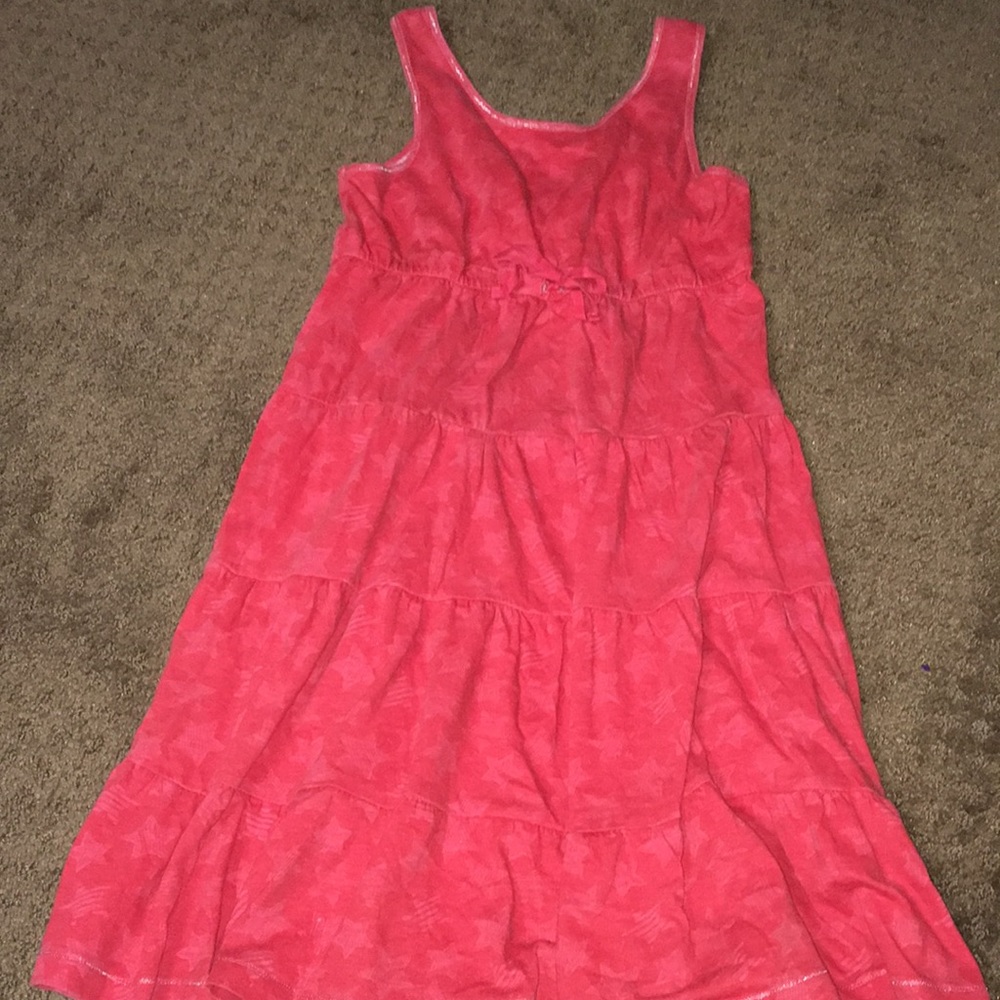 Sundress size 12 girls red dress- stars,patriotic, 4th of July